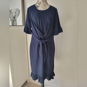 Pleione Dress. Navy .Size M.